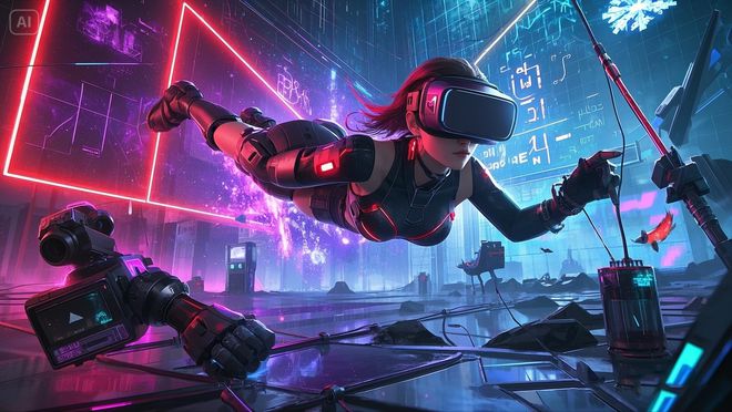 VR設(shè)備防暈黨福音！2025年零眩暈VR游戲TOP10Meta Quest3必裝
